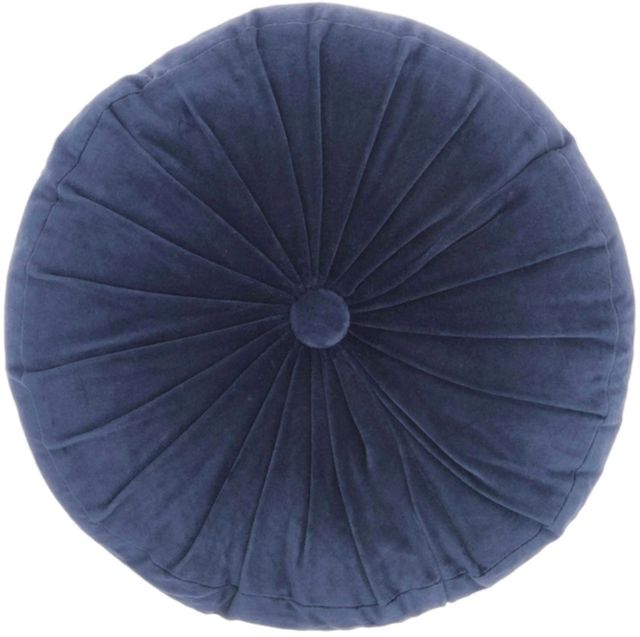 Nourison Home™ Lifestyles Navy Round Throw Pillow-0