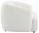 ACME Furniture Lucifer White Shimmer Chenille Chair-4