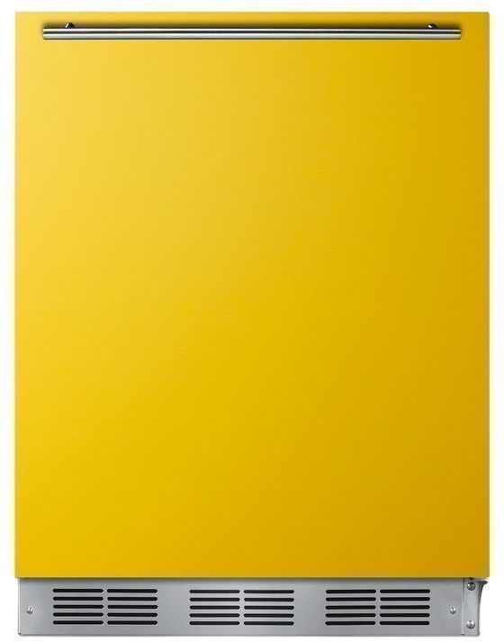 Summit® 5.1 Cu. Ft. Saffron Gold Under The Counter Refrigerator -0