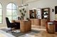 aspenhome® Caden Spiced Caramel 66'' Executive Desk-2