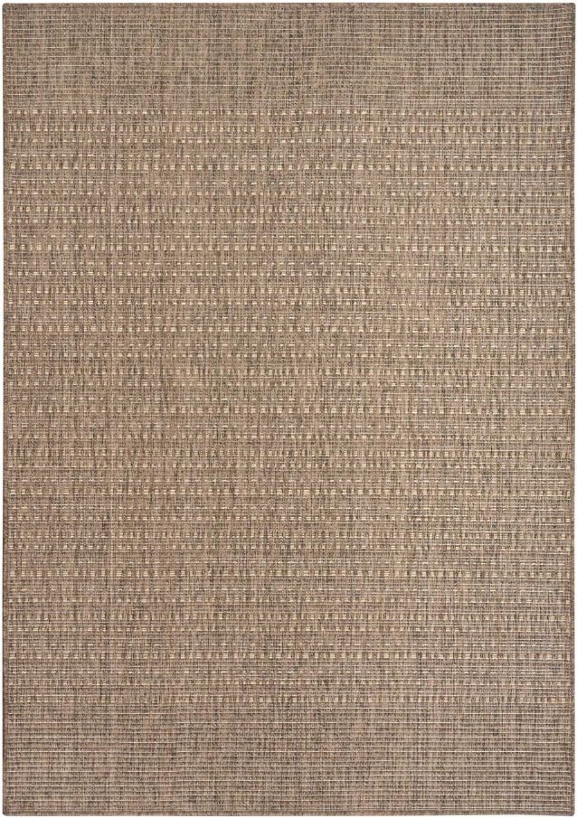 Nourison Home™ Tulum TLM01 Brown 5'x7' Style 1 Area Rug-0