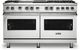 Viking® 5 Series 60" Stainless Steel Pro Style Dual Fuel Range-0