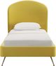 TOV Furniture Vivi Burnt Gold Velvet Twin Bed-3