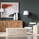 Crestview Collection Palermo Beige Cocktail Table-1