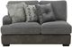 Emerald Home Berlin 3-Piece Gray Herringbone/Sanded Microfiber Sectional-1