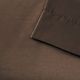 Olliix by Madison Park Essentials 6-Piece Chocolate California King Satin Wrinkle-Free Luxurious Sheet Set-0