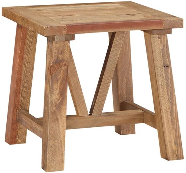 Modus Furniture Harby Rustic Tawny Side Table-0