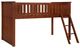 Homelegance® Rowe Dark Cherry Youth Twin Low Loft Bunk Bed-0