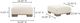 Moe's Home Collection June Oatmeal Ottoman-2