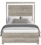 Elements International San Matteo Dual Tone Full Panel Bed-1