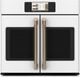 Café™ Professional Series 30” Matte White Smart Single Electric Wall Oven with French Doors-0