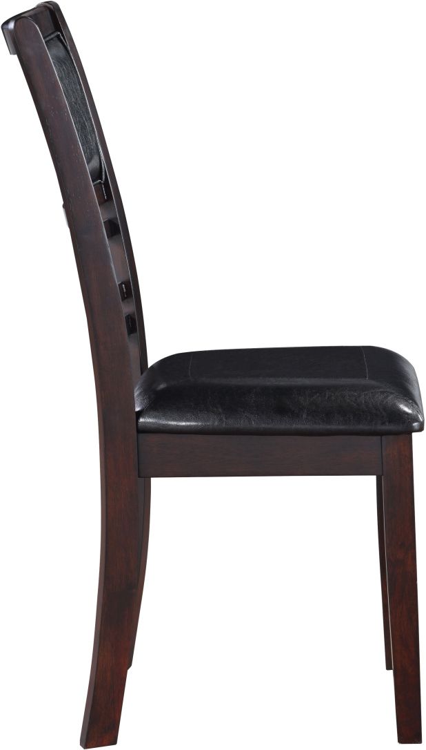 New Classic® Home Furnishings Gia Ebony Dining Side Chair-3