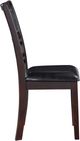 New Classic® Home Furnishings Gia Ebony Dining Side Chair-3