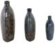 Sagebrook Home Olympia 3-Piece Blue Vase Set-2