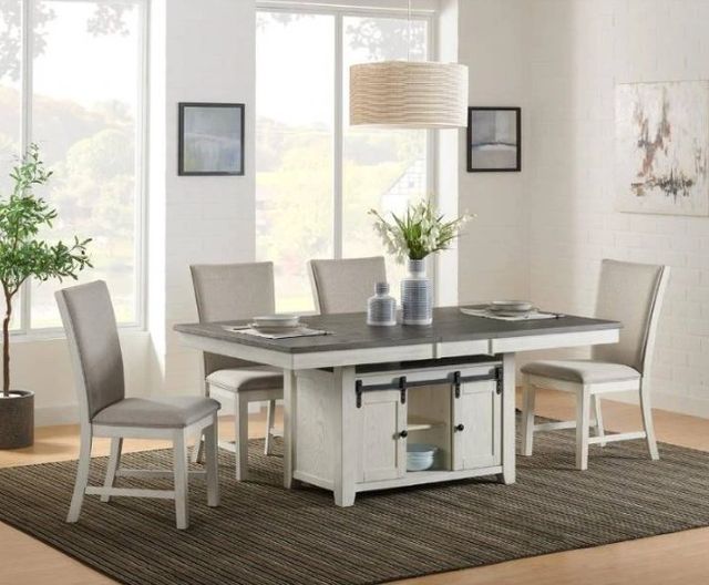 Urban Styles Furniture Omaha 5-Piece Almond/Gray Dining Set-3