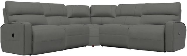 La-Z-Boy® Maddox Slate Reclining Sectional with Custom Layout Options-0