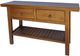 A & B Home Natural Console Table-1