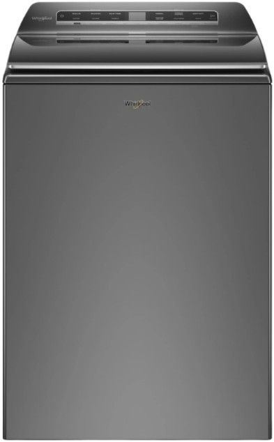 Whirlpool® 5.2 - 5.3 Cu. Ft. Chrome Shadow Top Load Washer with Removable Agitator-0