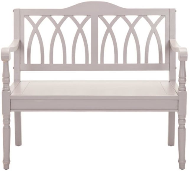 Safavieh Benjamin Quartz Gray Bench-1