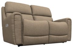 La-Z-Boy® Apollo Khaki Power Reclining Loveseat with Headrest