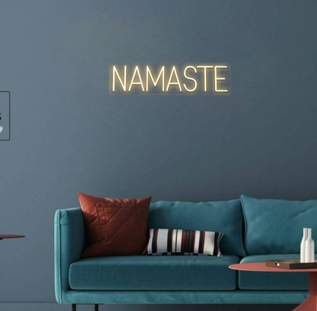 Classy Living Enlightened Namaste Neon Sign-1