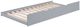Homelegance® Orion Gray Youth Full/Full Bunk Bed with Twin Trundle -4