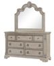 Bernards Coventry Grey 3-Piece Beige Queen Panel Bed Set-4