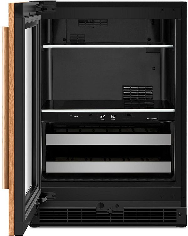 KitchenAid® 24" 4.8 Cu. Ft. Panel Ready Undercounter Beverage Centre-1