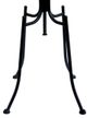 A & B Home Dorsett Burgundy/Black Bar Stool-1