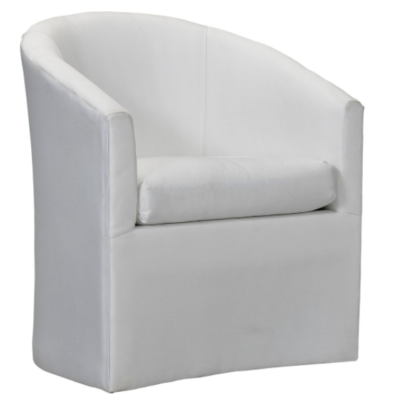 Lane Venture® Charlotte White Tub Dining Chair-0