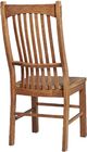 A-America® Laurelhurst Mission Oak Slatback Dining Side Chair-1