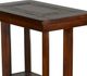 Sunny Designs™ Santa Fe Dark Chocolate Chair Side Table with Lower Shelf-3