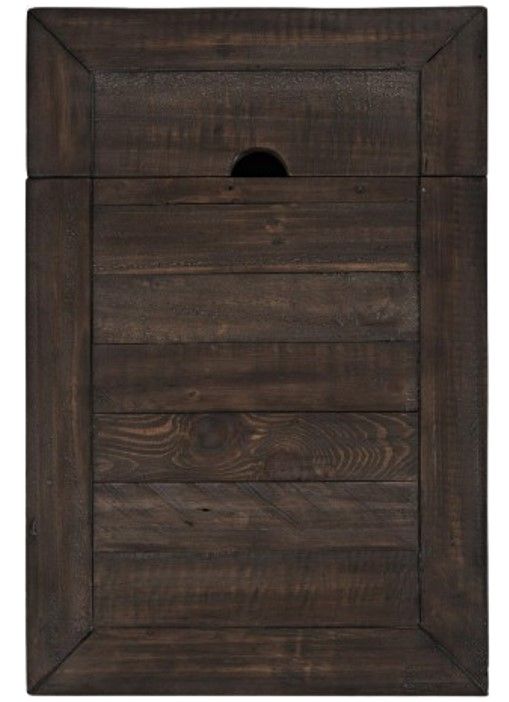 Jofran Inc. Madison County Harris Barnwood Power Chairside Table-2