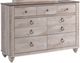 American Wholesale Furniture Jessup Rustic Brown/Gray Dresser-0