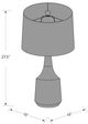 Surya Kent White Table Lamp-1