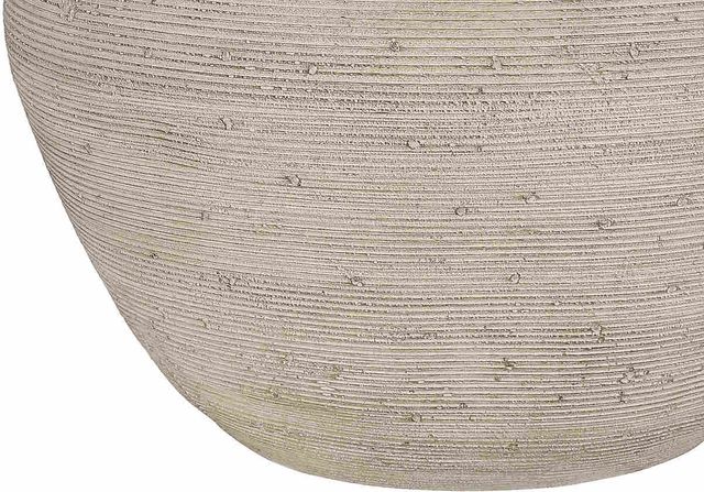 Monarch Specialties Inc. 25"H Cream Concrete Table Lamp-3