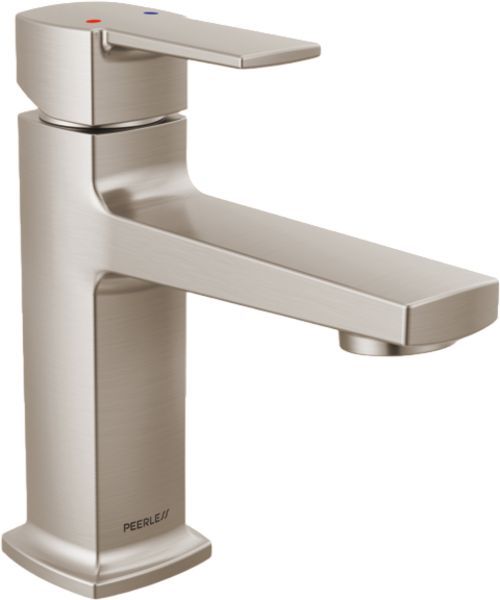 Peerless Ezra® Brushed Nickel 6" Single Top Handle Lavatory Faucet-0