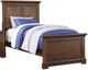 Winners Only® Tamarack Hazelnut Youth Twin Panel Bed-0