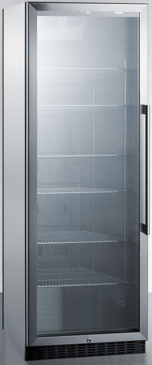 Summit® Commercial Series 12.6 Cu. Ft. Stainless Steel Beverage Center-1