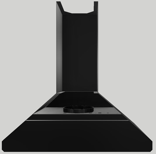 Vent-A-Hood® 42" Black Wall Hood-1