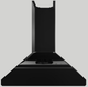 Vent-A-Hood® 42" Black Wall Hood-1
