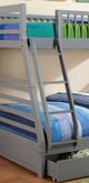Coaster®Ashton Grey Twin Over Full Slats-3