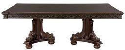 Mazin Furniture Catalonia Dark Cherry Dining Table-1
