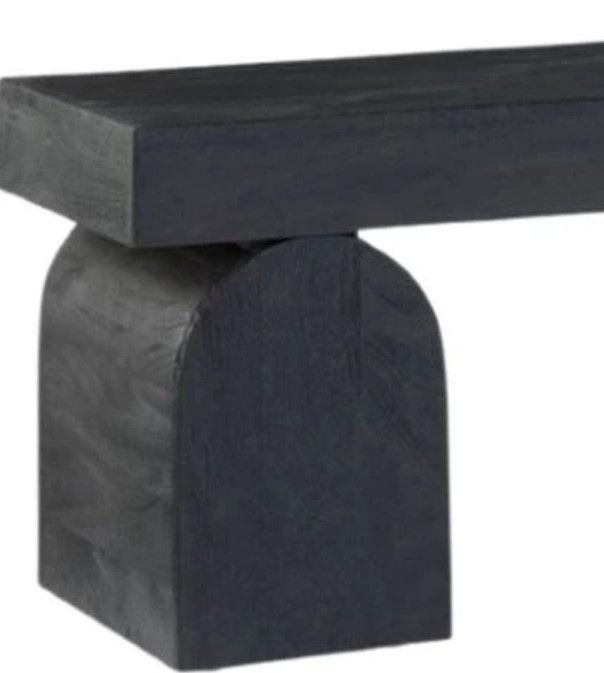 Signature Design by Ashley® Holgrove Matte Black Accent Bench-3
