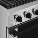 Hauslane HausPro Range 30" Stainless Steel Pro-Style Gas Range with Matte Black Knobs-5