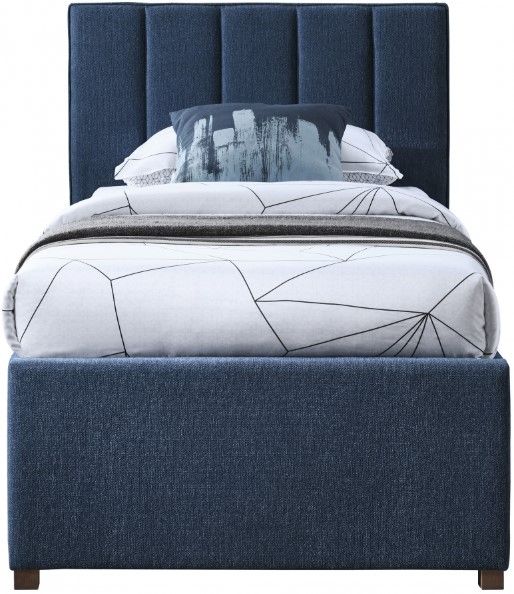Meridian Furniture Harper Navy Twin Trundle Bed-1