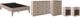 Signature Design by Ashley® Flannia 5-Piece Gray Full Platform Bed Set-0