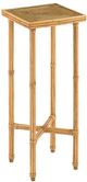 Currey & Company Silang Natural Rattan Drinks Table-0