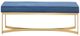 Olliix by Martha Stewart Secor Blue Accent Bench-0