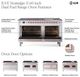 Ilve® Nostalgie II Series 60" Burgundy Pro Style Dual Fuel Range-4